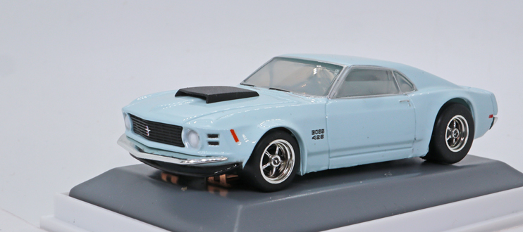 Mustang Boss hellblau