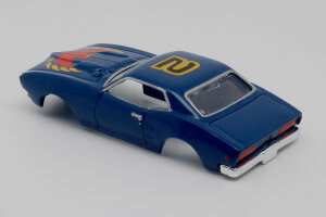 1968 Pontiac Firebird dark blue body only