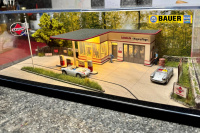 Diorama petrol station 1/64 Dio-B1