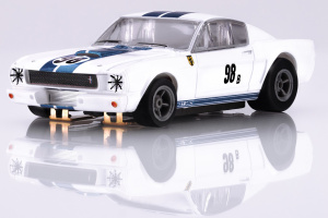 Shelby Mustang GT350R 1965 Miles blau/weiß
