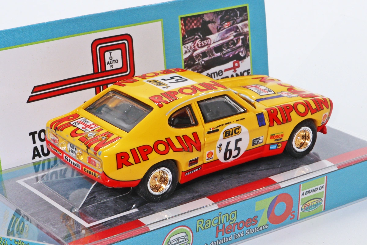 Ford Capri RS2600 Tour de France 1972 gelb-rot RIPOLIN...