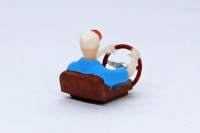 3D printed driver figure type A, hand painted 2