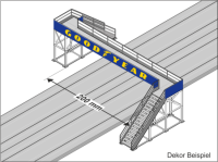 Kit Bridge for pedestrians 1/64
