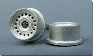 Set Lochfelge Stahl T-Jet Typ A + Reifen 3,1mm