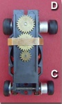 Set Lochfelge Stahl T-Jet Typ D + Reifen 4,0mm