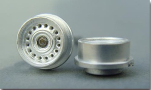 Set Lochfelge Stahl Faller Typ B + Reifen 2,2mm