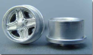 Set Alu 4 Speichen T-Jet Typ C + Reifen 3,1mm