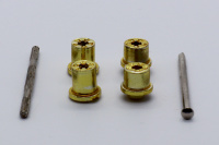 AW Thunderjet Set Rims & Axles Gold