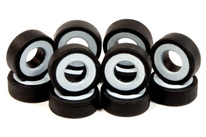 AW Thunderjet Front Tires Wide White Wall
