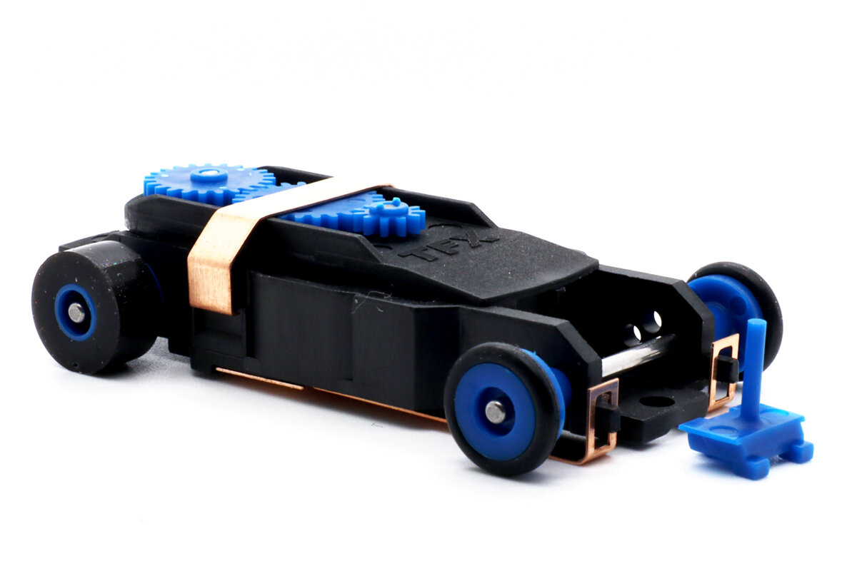 OS3 TFX Chassis RACE blau