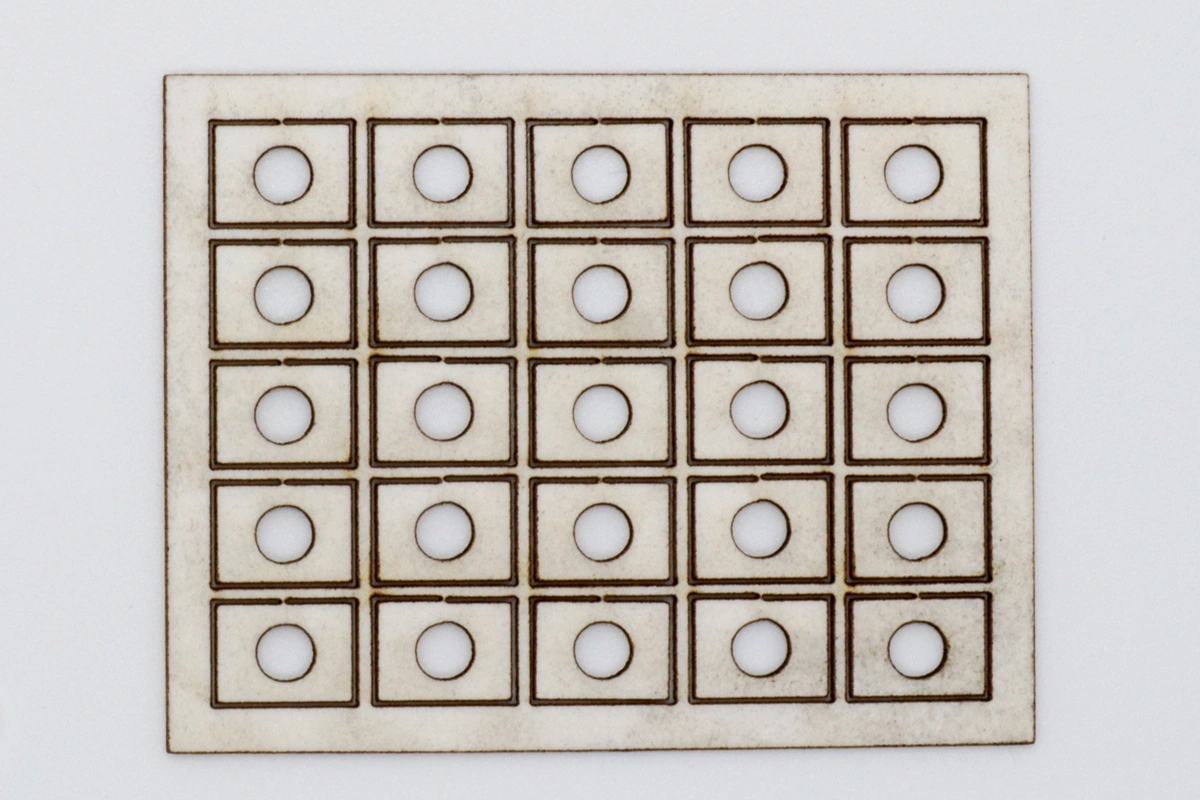Bauer Distanzplatte 0,35mm, 5,5mm x 4,0mm (VE=25)