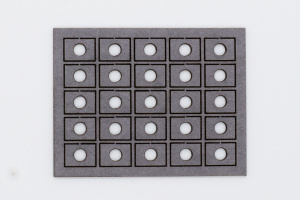 Bauer Spacer Plate 0,90mm, 5,5mm x 4,0mm (VE=25)