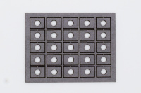 Bauer Spacer Plate 0,90mm, 5,5mm x 4,0mm (VE=25)