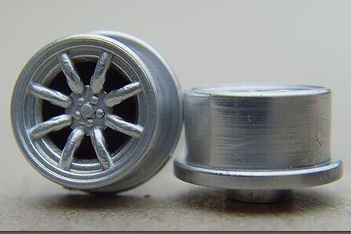 Set Minilte Rims T-Jet Typ C + Tire 3,1mm