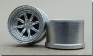 Set Minilite Rim T-Jet Typ D + Tire 4,0mm