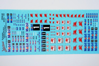 Decal Sheets Oil Products Mobil 1/64