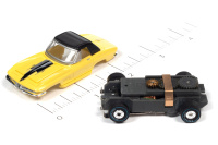 Second 1967 Chevrolet Corvette gelb/schwarz