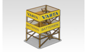 Bausatz Kamerastand Varta 1/64