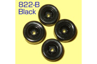 Colored Wheels for De Tomaso Pantera GTS BLACK