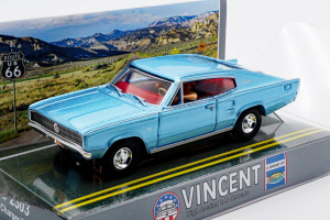 66 CH American Muscle Car hellblau-metallic