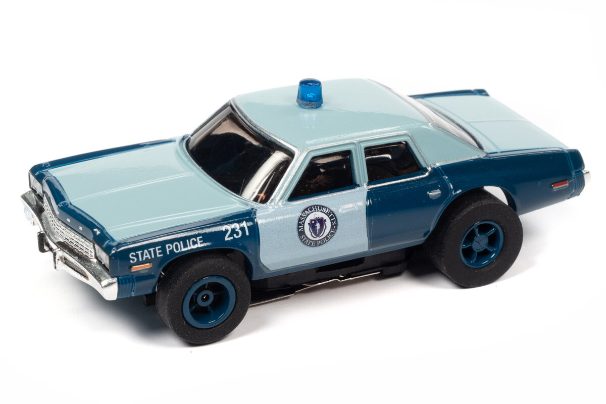 1974 Dodge Monaco Massachusetts State Police dunkelblau /hell türkis