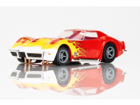 Corvette C3 1970 rot/gelb Flammen