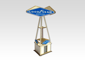 Bausatz Reklamesäule "Goodyear"...