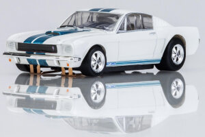 Shelby Mustang GT350 1965 white/blue