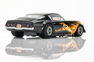 Camaro 1970 schwarz/gelb Flammen