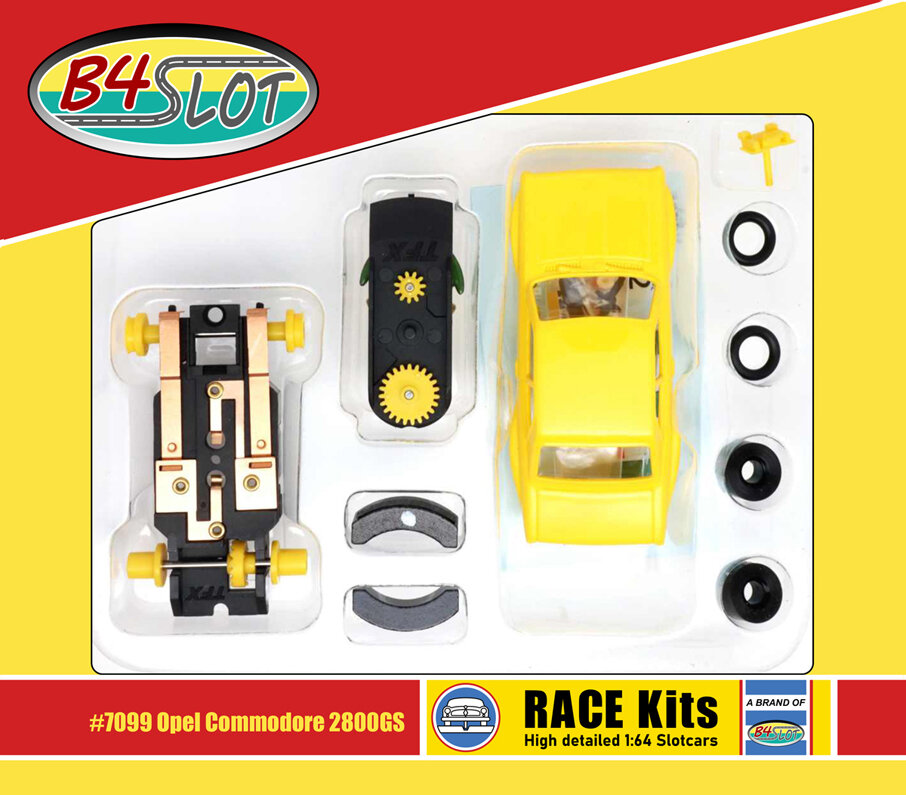 Race Kits Opel Commodore GS 2800 gelb