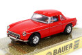 MGB Roadster rot mit Hardtop rot