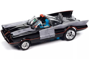 1966 Batmobile schwarz mit Reparaturflicken