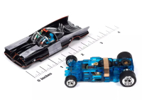 Second 1966 Batmobile schwarz mit
