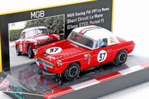 MGB Hardtop FIA LeMans no97 red/white