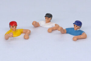 Set von 3 Figuren "Street Cap"