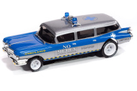 1959 Cadillac Ambulance blue/silver 4-Gear Chassis