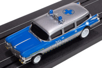 1959 Cadillac Ambulance blue/silver 4-Gear Chassis