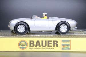 Porsche 550 Spyder silver