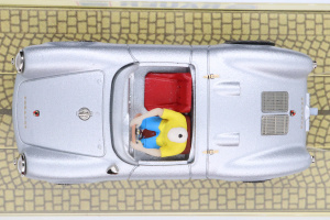 Porsche 550 Spyder silver