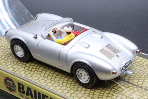 Porsche 550 Spyder silver