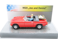Exklusivmodell NJH MGB Cabrio Joe und Donna